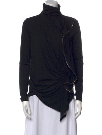 Plein Sud Turtleneck Long Sleeve Sweatshirt