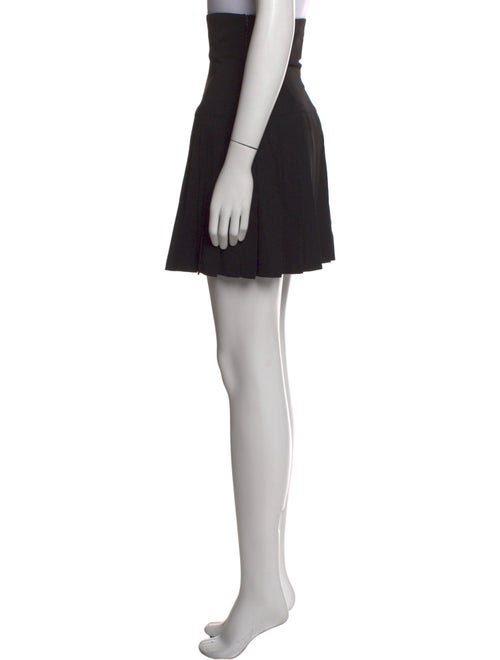 Plein Sud Pleated Accents Mini Skirt