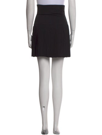 Plein Sud Pleated Accents Mini Skirt