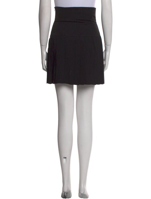 Plein Sud Pleated Accents Mini Skirt