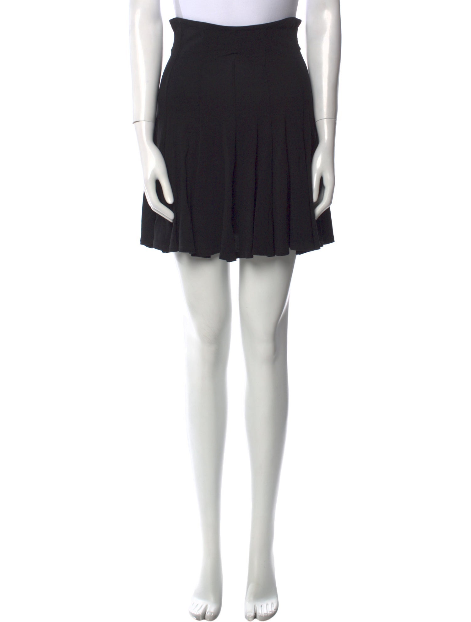 Plein Sud Pleated Accents Mini Skirt