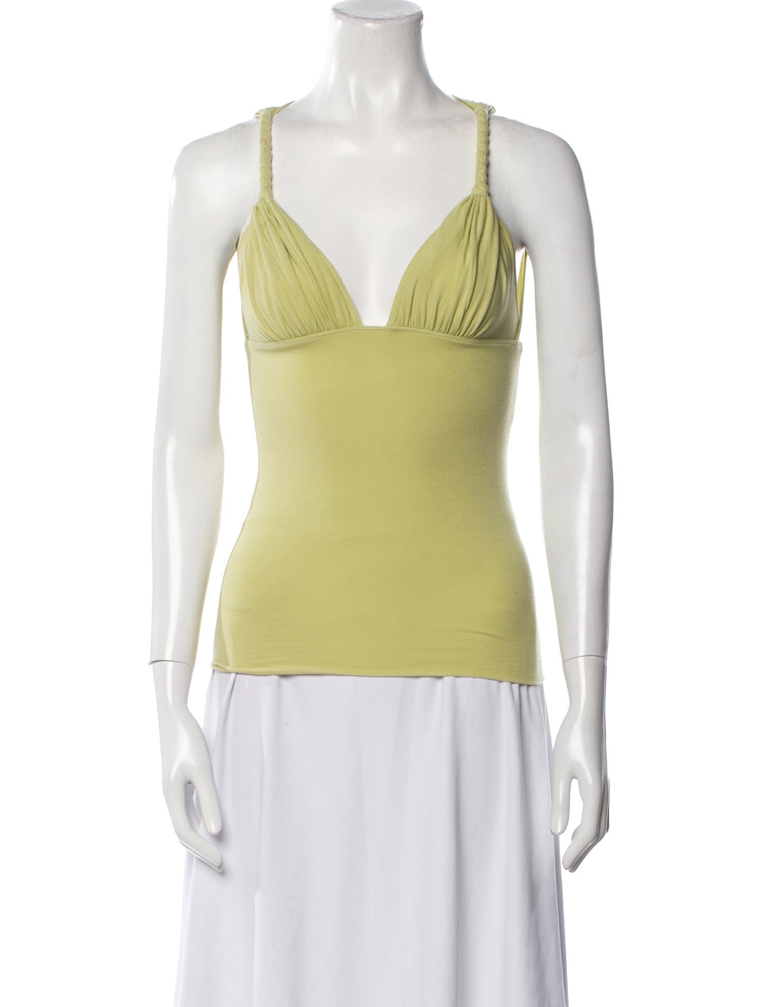Plein Sud V-Neck Sleeveless Top