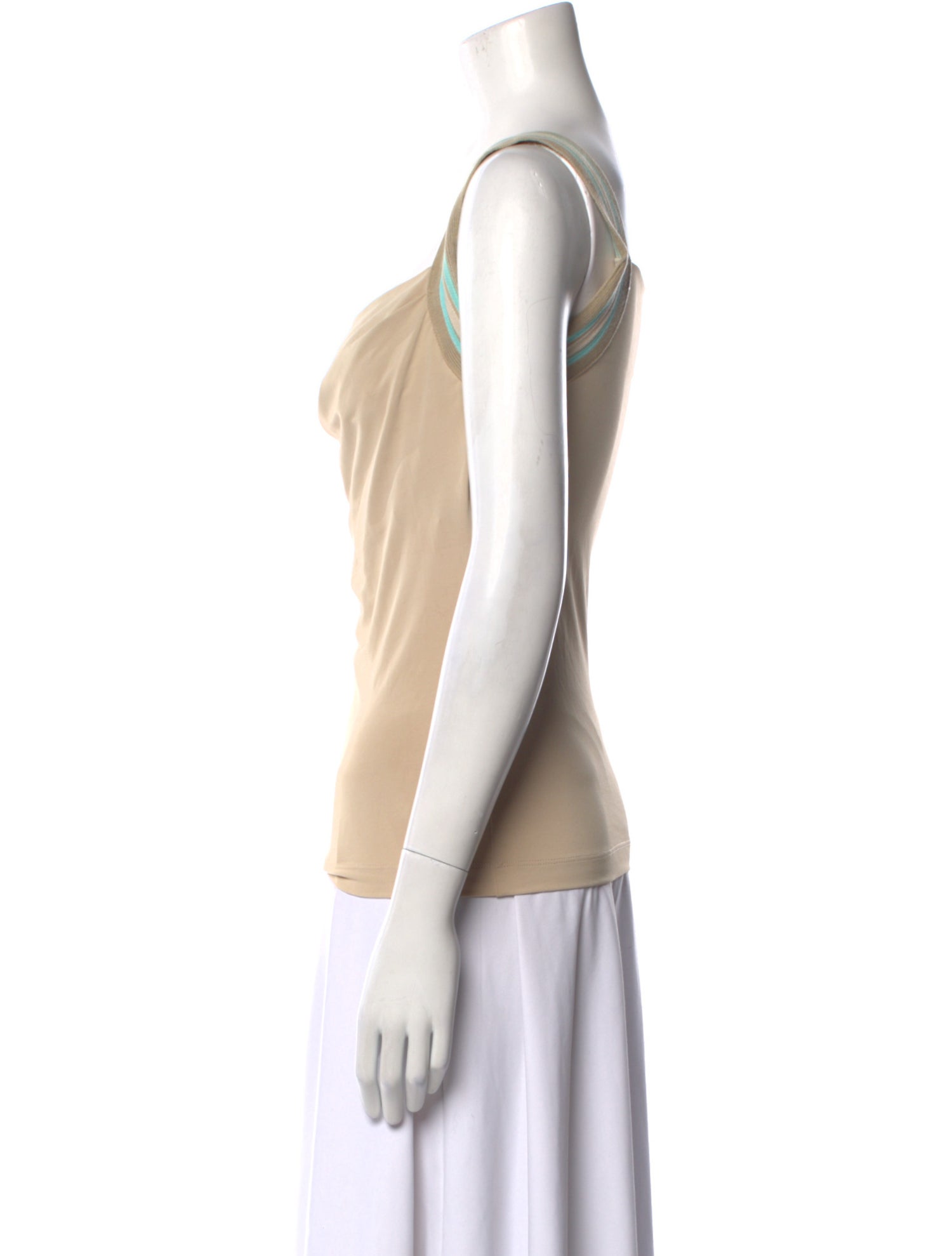 Plein Sud Cowl Neck Sleeveless Top