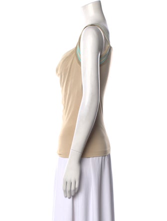 Plein Sud Cowl Neck Sleeveless Top
