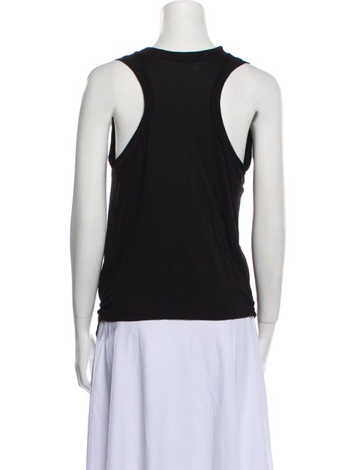 Plein Sud Scoop Neck Sleeveless Top