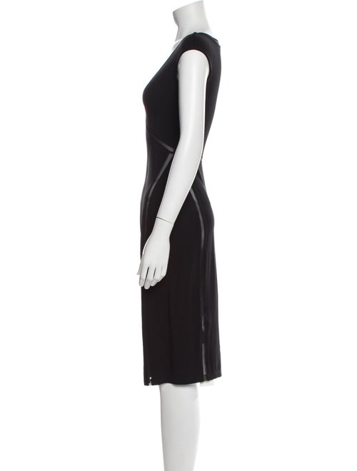 Plein Sud V-Neck Knee-Length Dress