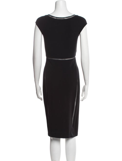 Plein Sud V-Neck Knee-Length Dress