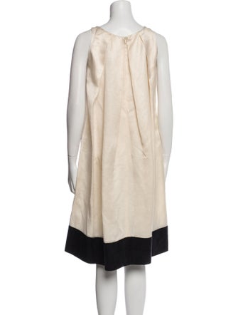 Plein Sud Scoop Neck Knee-Length Dress