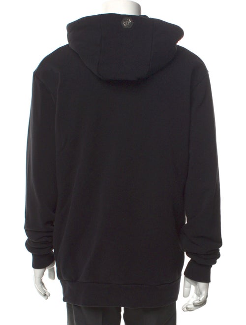 Plein Sud Graphic Print Crew Neck Hoodie