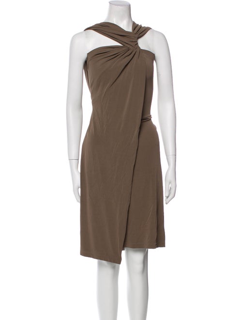 Plein Sud One-Shoulder Knee-Length Dress