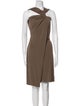 Plein Sud One-Shoulder Knee-Length Dress