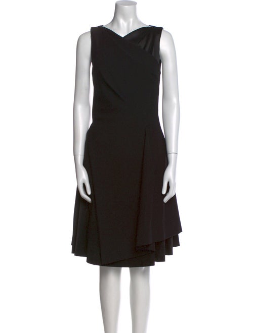 Plein Sud Cowl Neck Knee-Length Dress