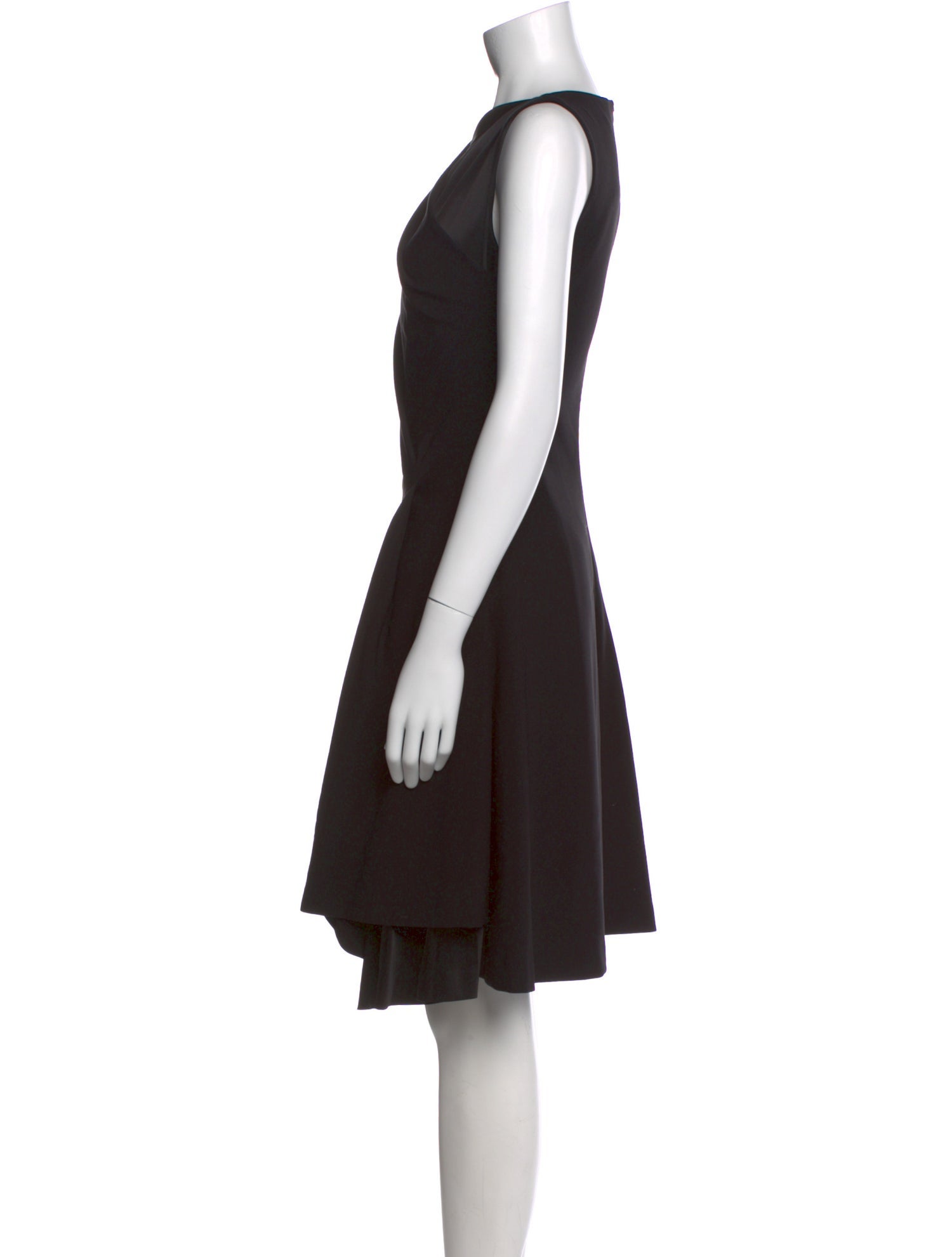 Plein Sud Cowl Neck Knee-Length Dress