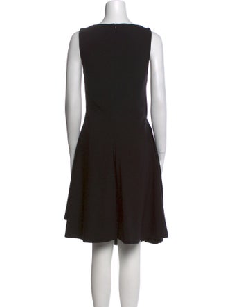 Plein Sud Cowl Neck Knee-Length Dress