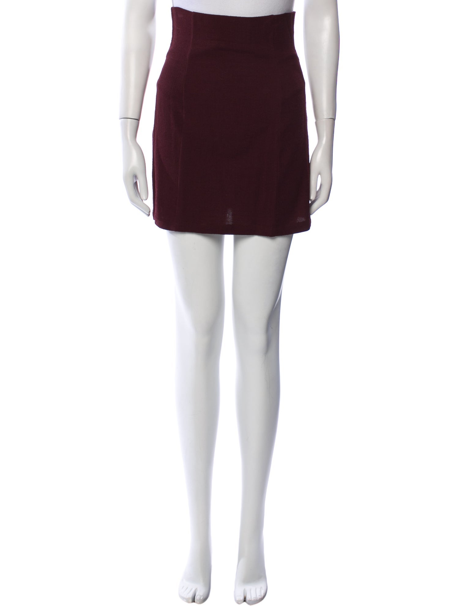 Plein Sud Wool Mini Skirt