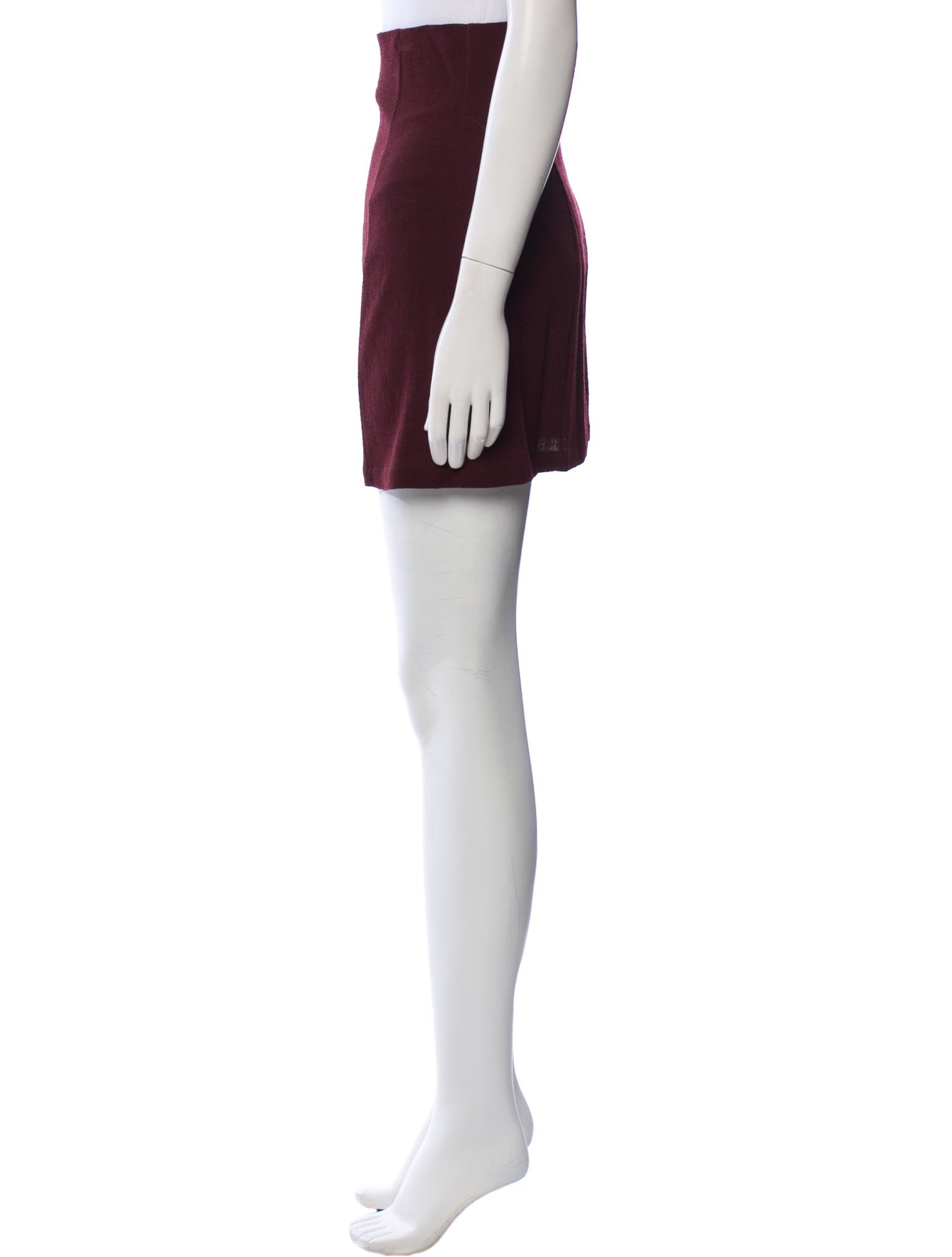 Plein Sud Wool Mini Skirt