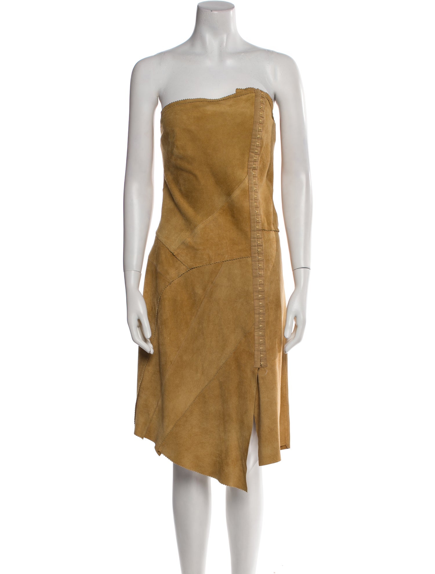 Plein Sud Strapless Mini Dress