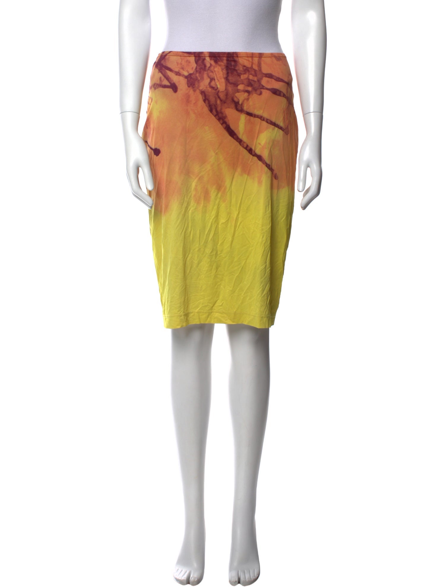 Plein Sud Printed Knee-Length Skirt