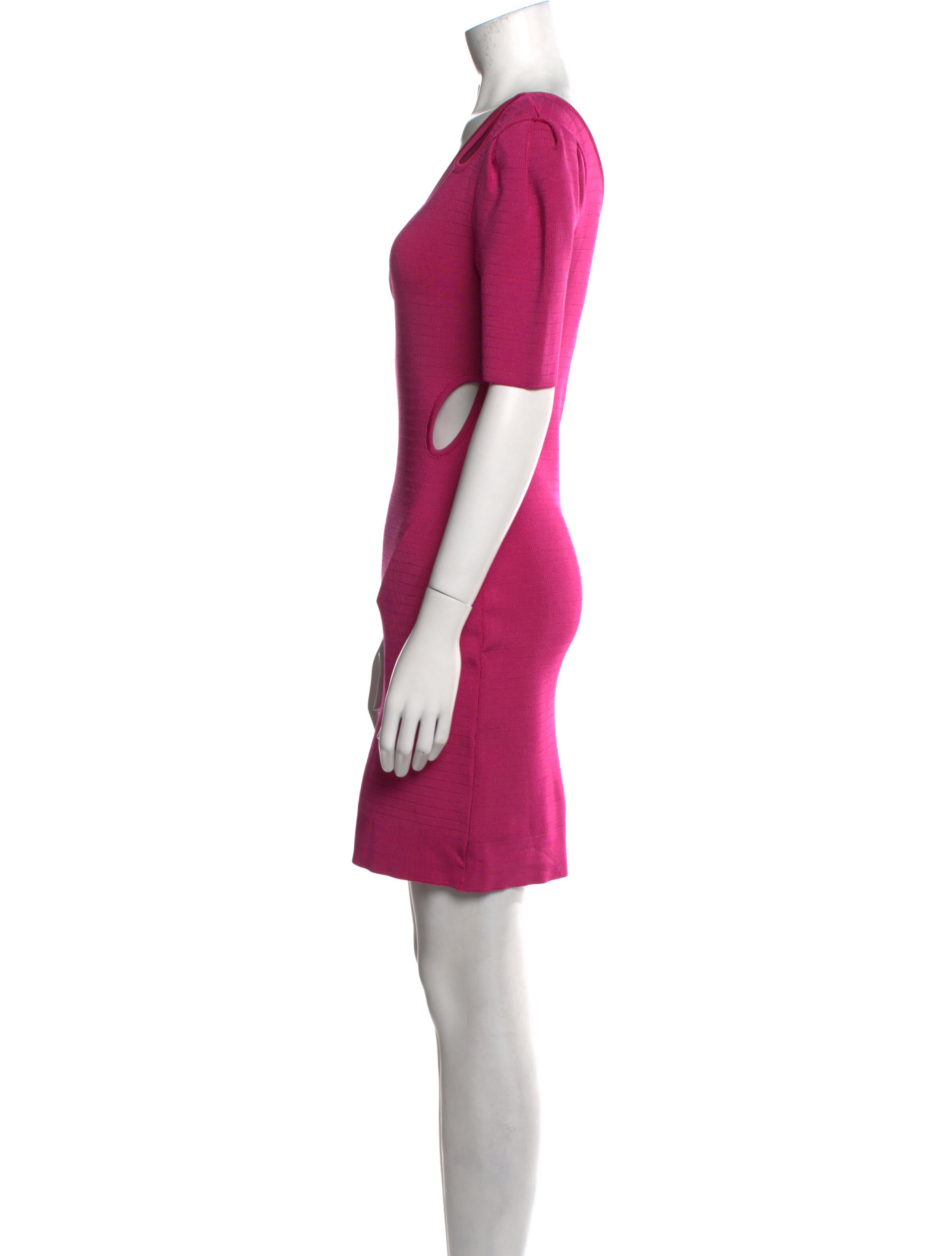 Paola Bernardi One-Shoulder Mini Dress