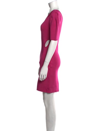 Paola Bernardi One-Shoulder Mini Dress