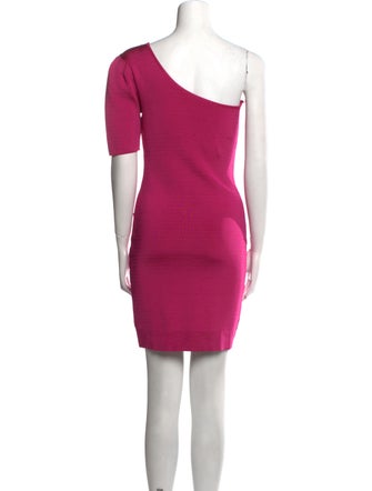 Paola Bernardi One-Shoulder Mini Dress