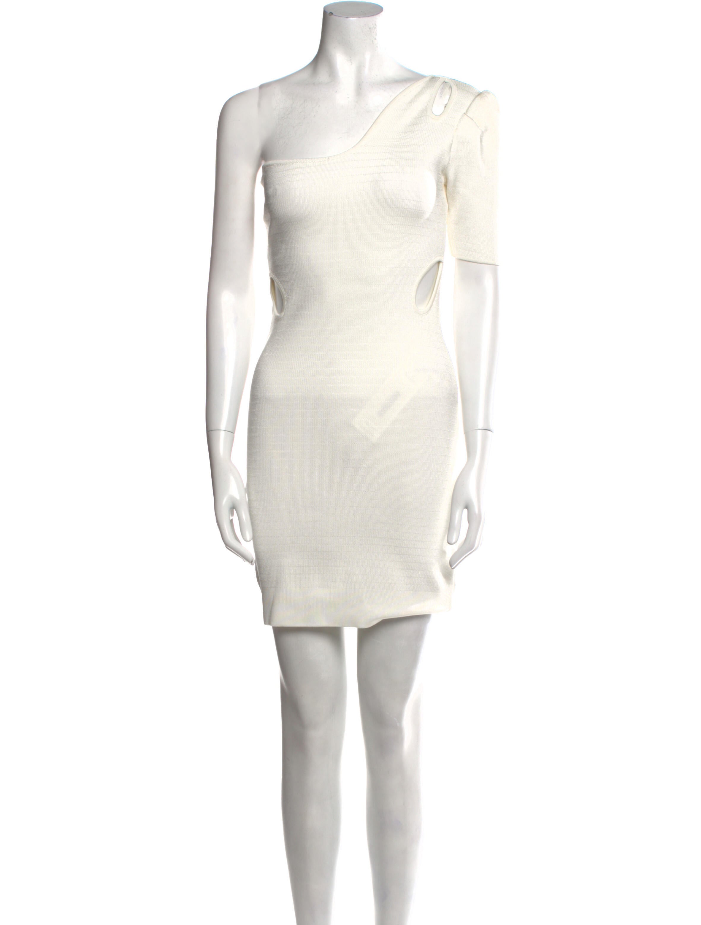 Paola Bernardi One-Shoulder Mini Dress