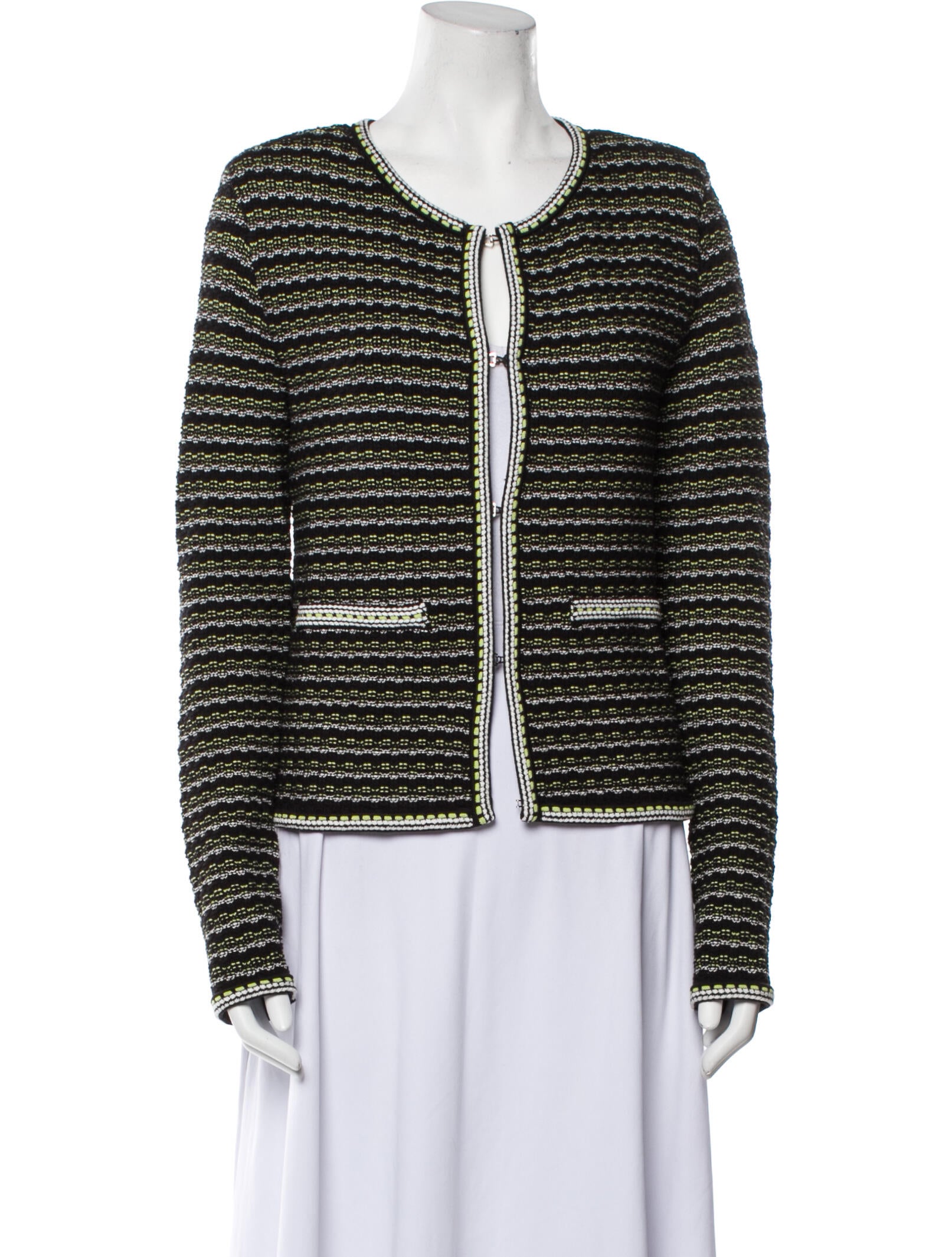 Paola Bernardi Printed Evening Jacket w/ Tags