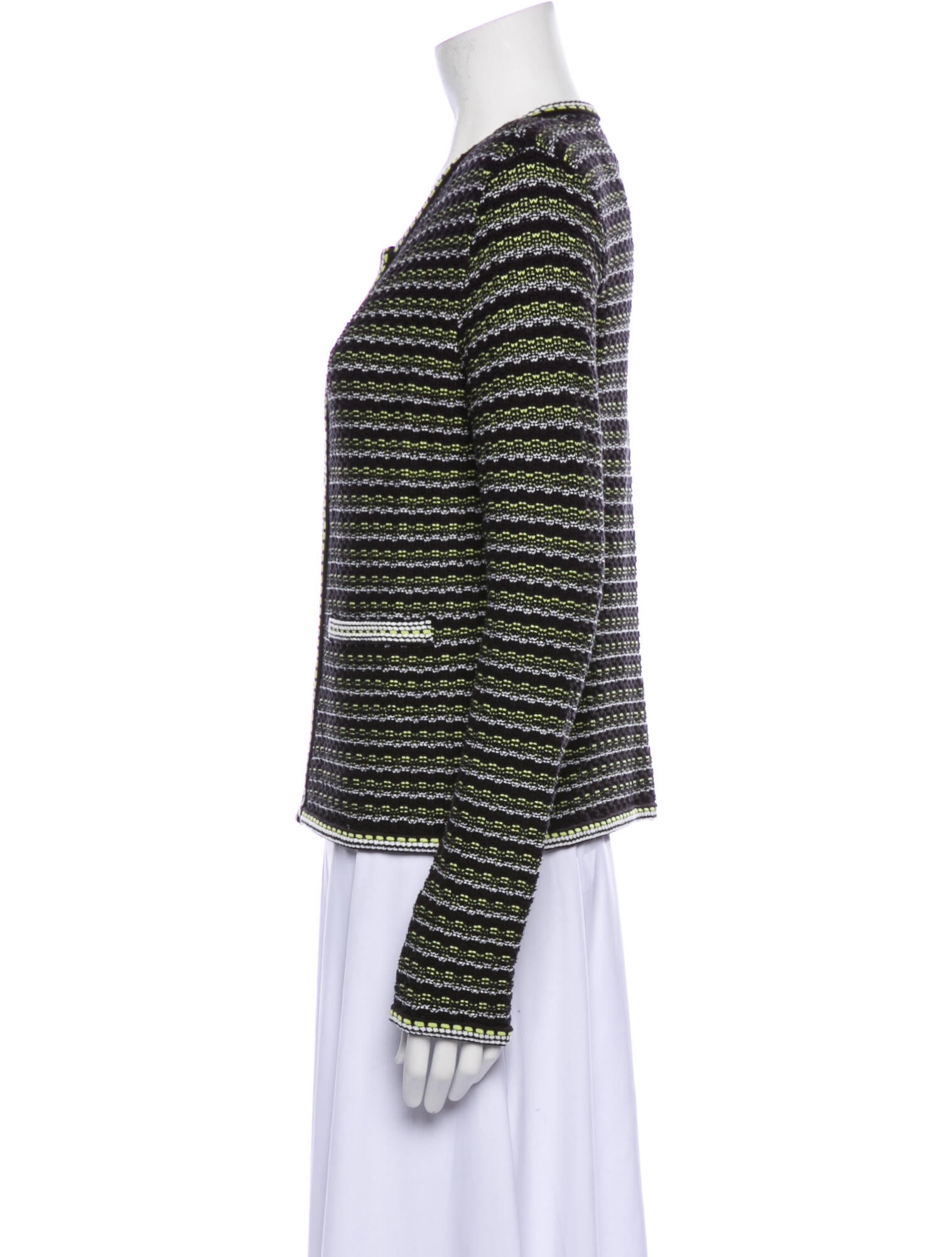 Paola Bernardi Tweed Pattern Evening Jacket