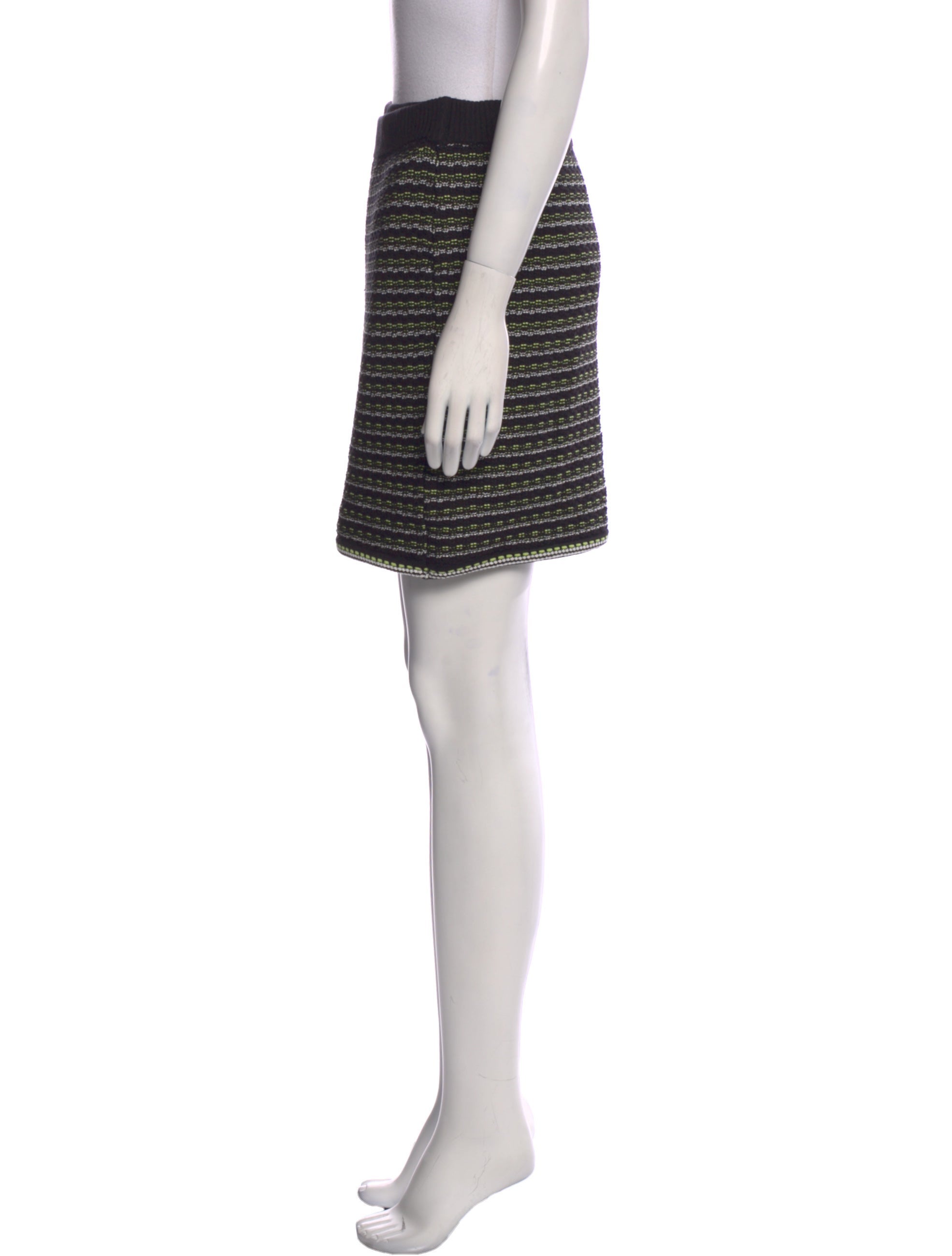 Paola Bernardi Beaded Accents Mini Skirt w/ Tags