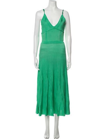 Paola Bernardi Dresses V-Neck Long Dress L