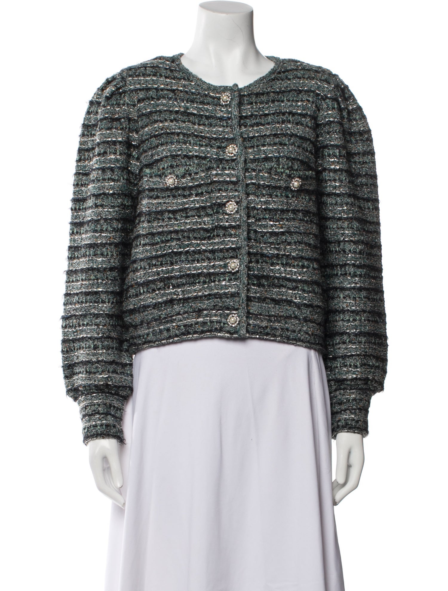 Paola Bernardi Tweed Pattern Jacket w/ Tags