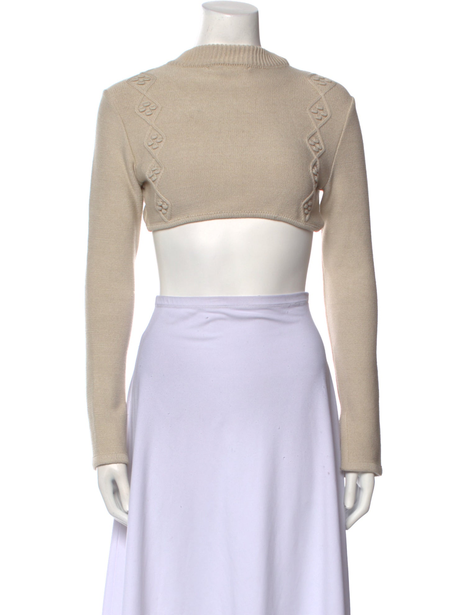 Paola Bernardi Cashmere Mock Neck Sweater