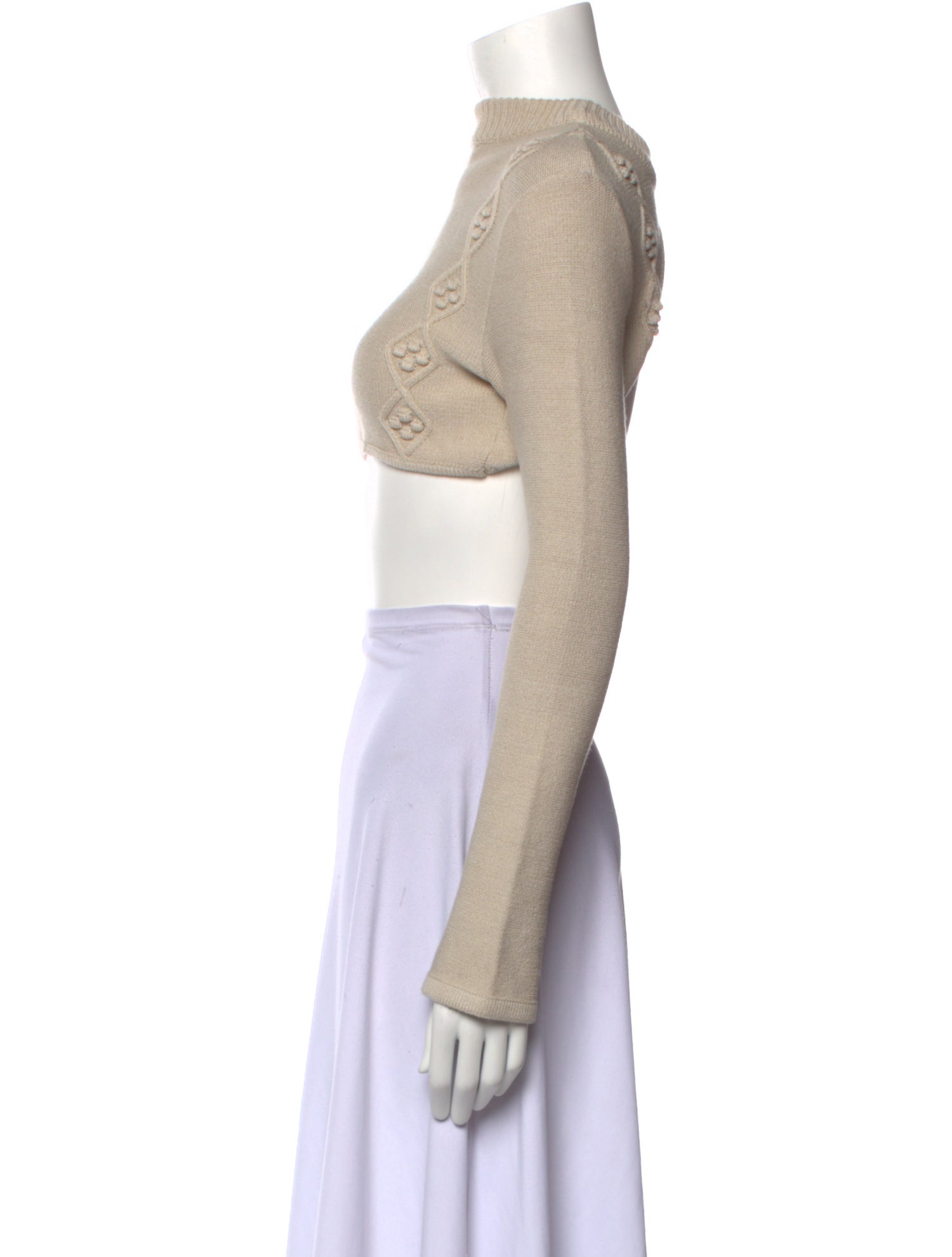 Paola Bernardi Cashmere Mock Neck Sweater