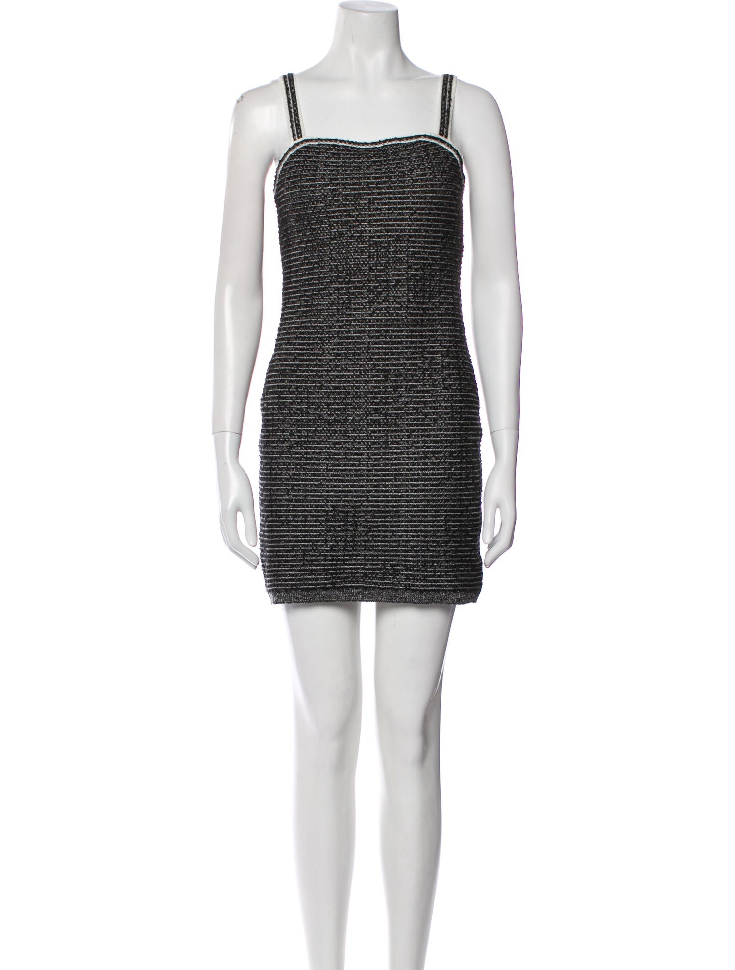 Paola Bernardi Square Neckline Mini Dress w/ Tags