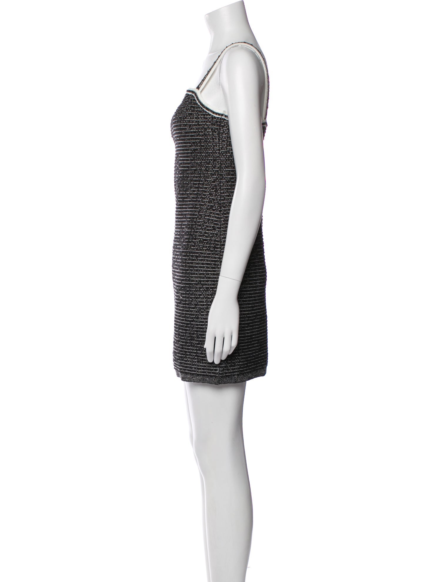 Paola Bernardi Square Neckline Mini Dress w/ Tags