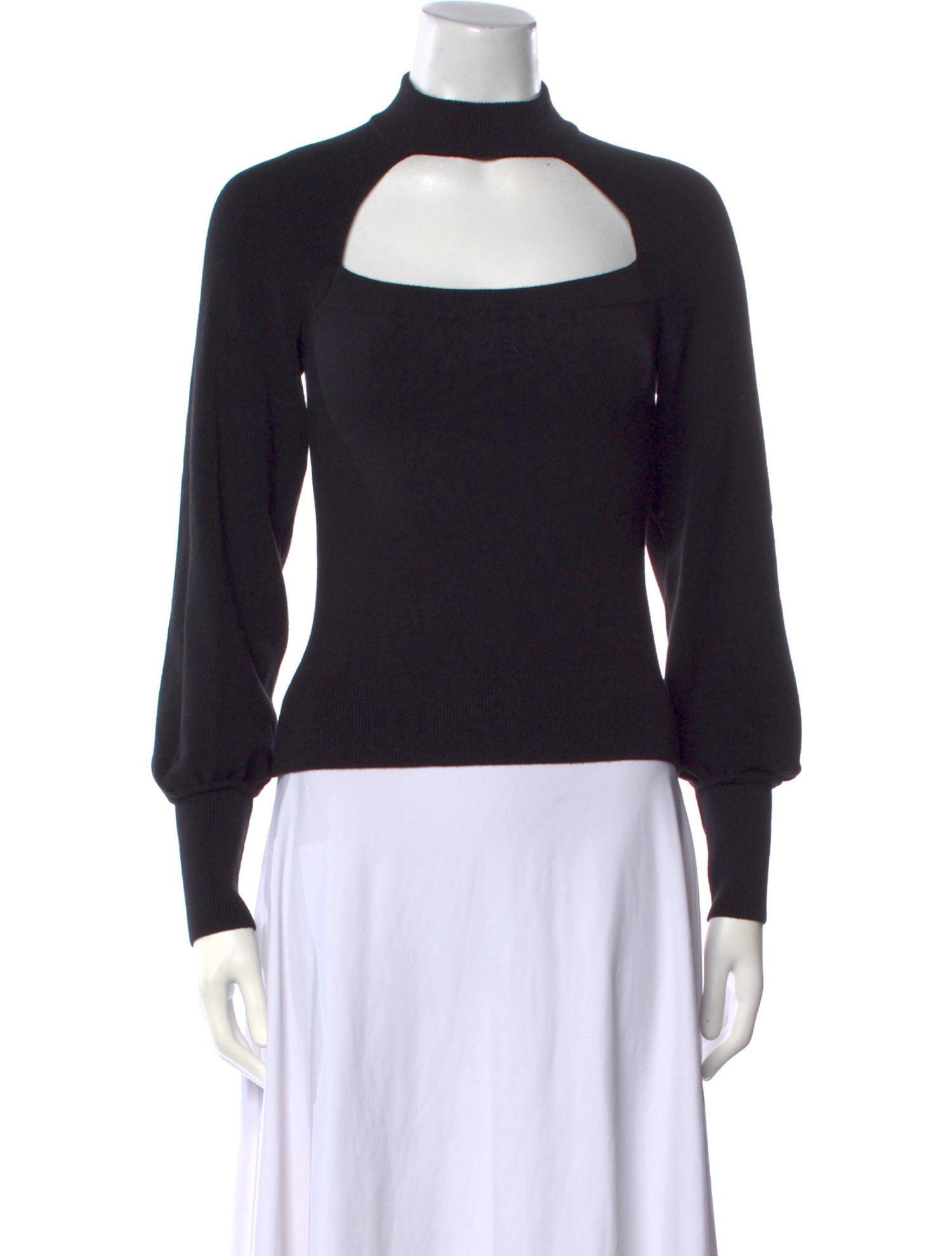 Paola Bernardi Mock Neck Sweater