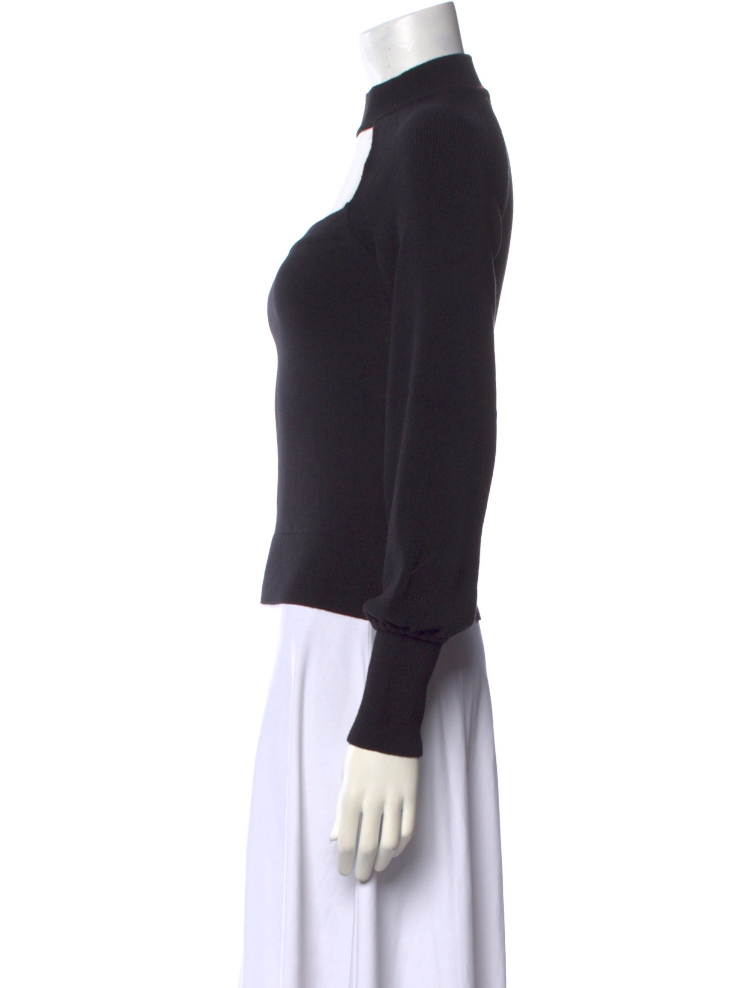 Paola Bernardi Mock Neck Sweater