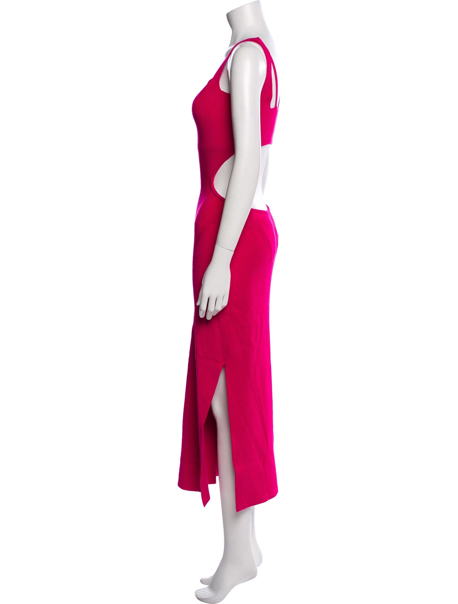 Paola Bernardi Square Neckline Long Dress