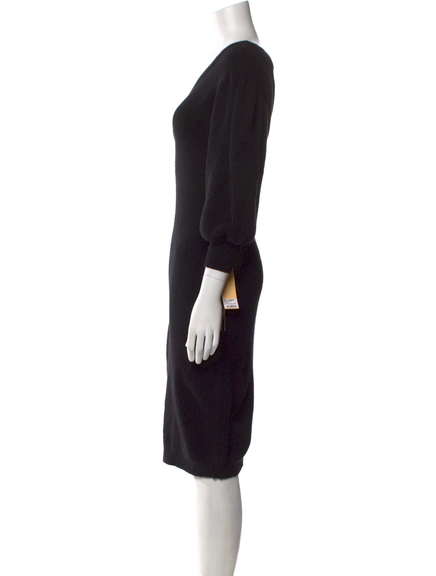 Paola Bernardi Scoop Neck Long Dress