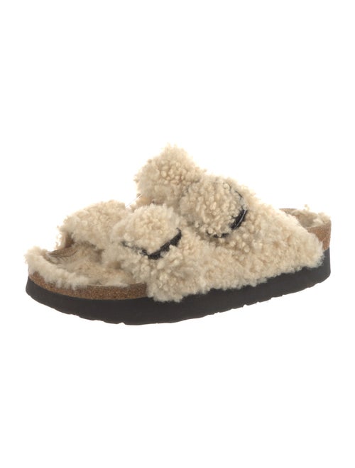 Papillio x Birkenstock Shearling Slides