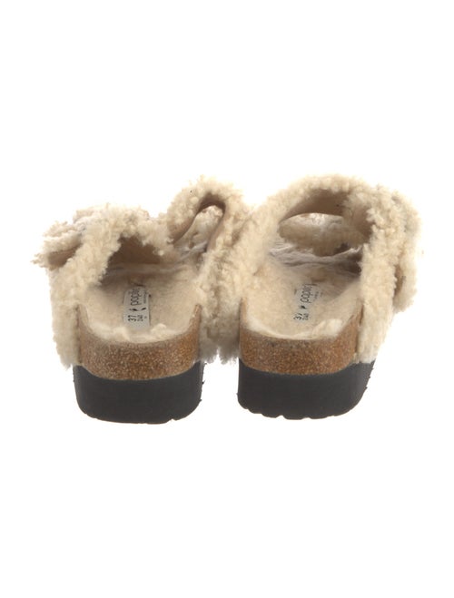 Papillio x Birkenstock Shearling Slides