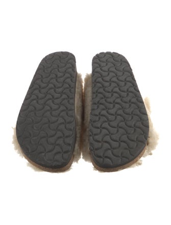 Papillio x Birkenstock Shearling Slides