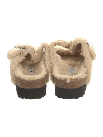 Papillio x Birkenstock Shearling Slides