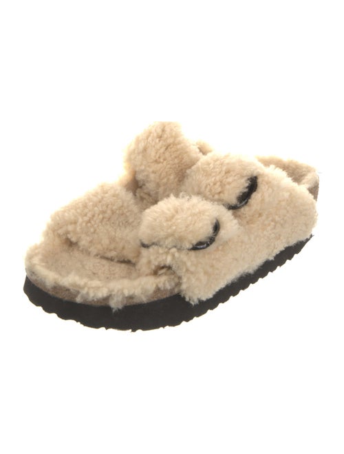 Papillio x Birkenstock Shearling Slides
