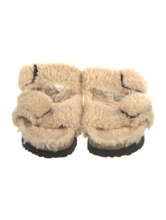 Papillio x Birkenstock Shearling Slides