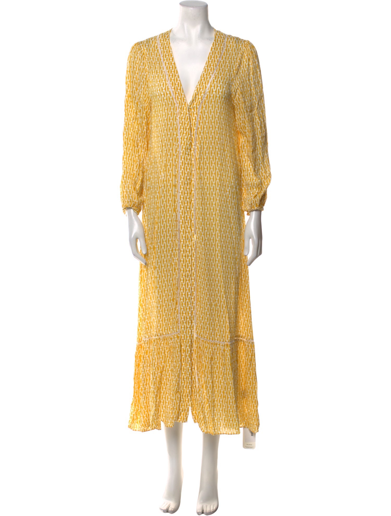 Paloma Blue Striped Long Dress