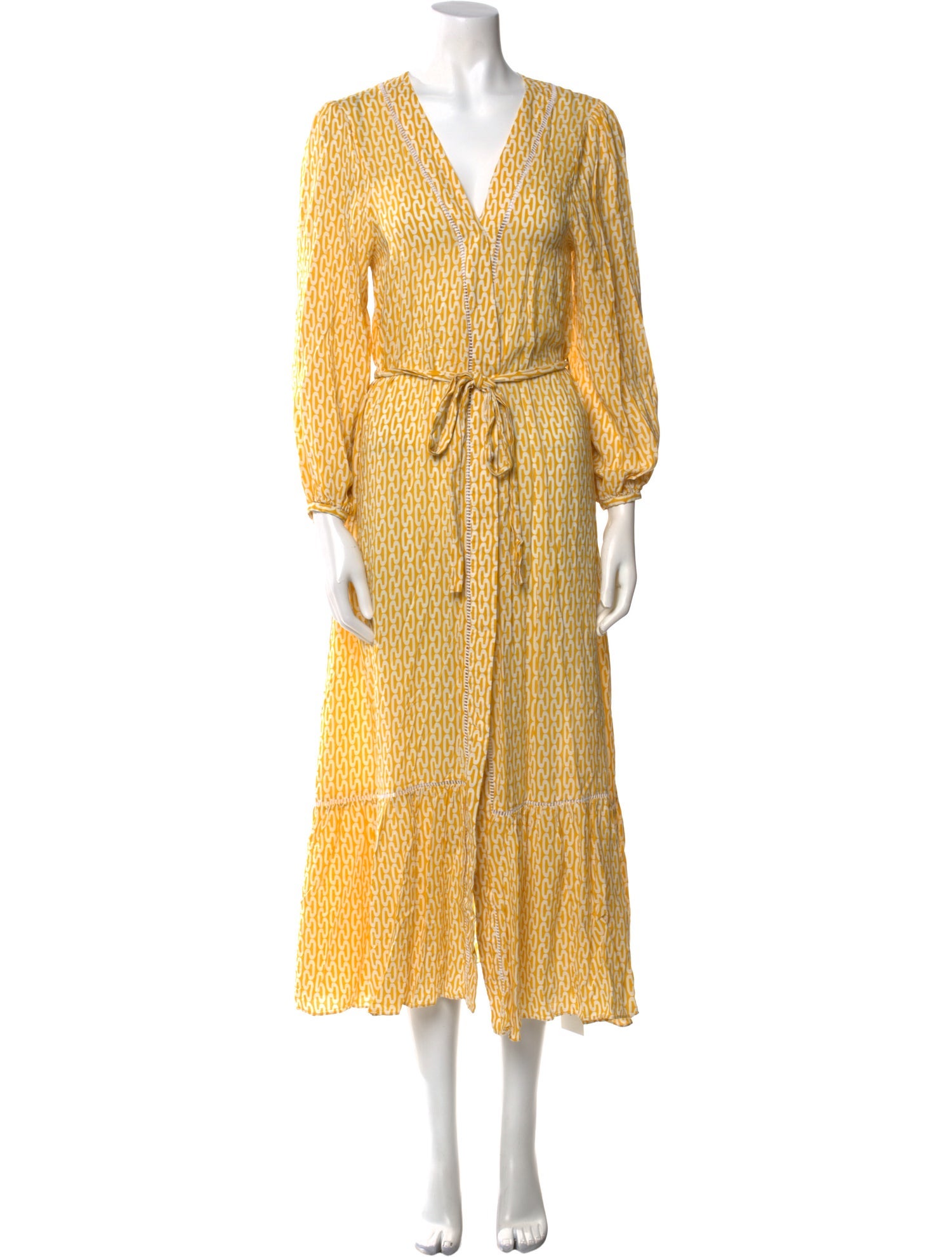 Paloma Blue Striped Long Dress