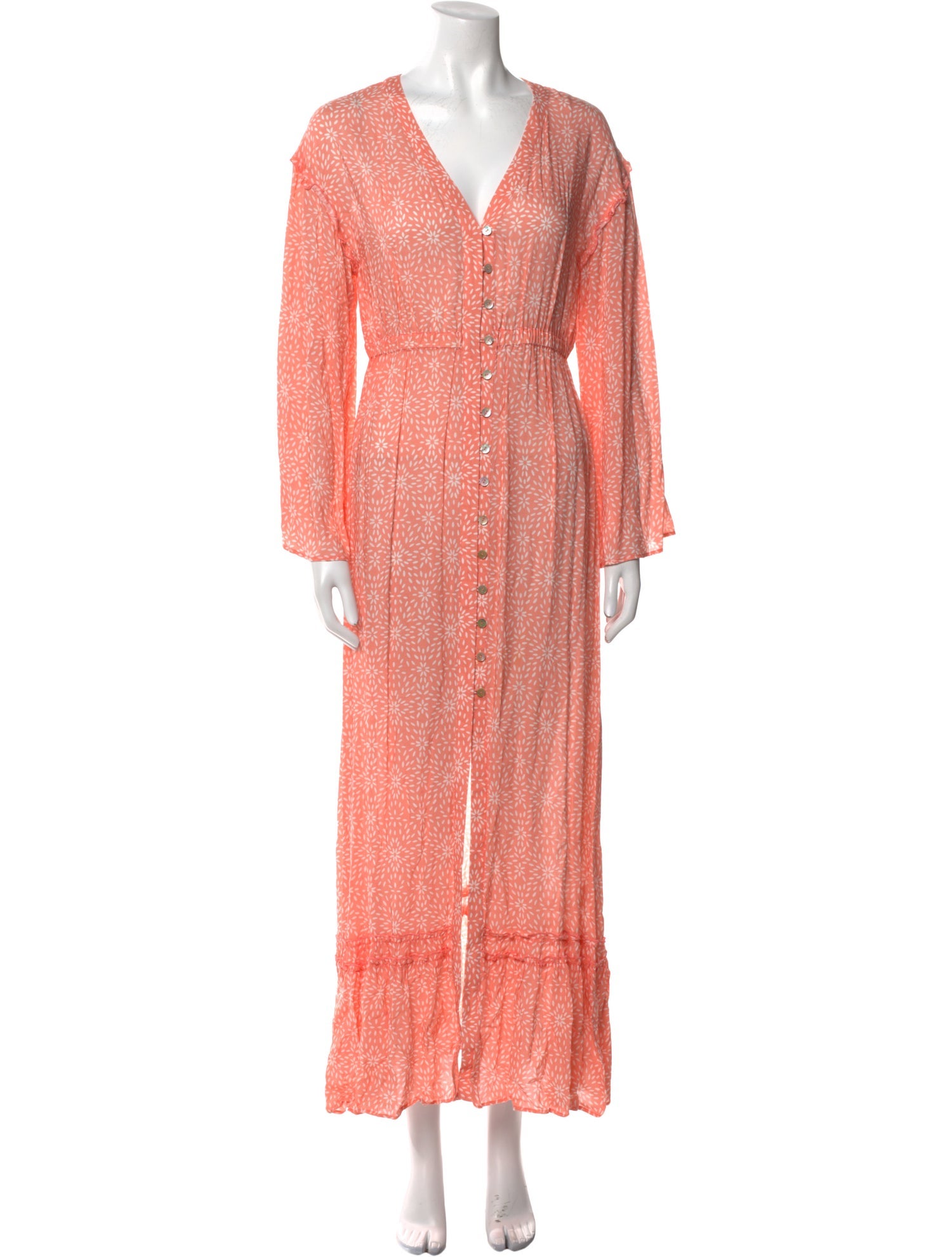 Paloma Blue Printed Long Dress