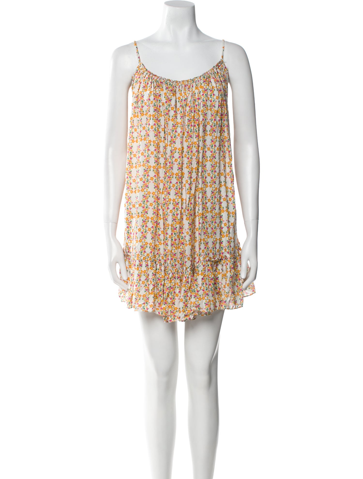 Paloma Blue Floral Print Mini Dress