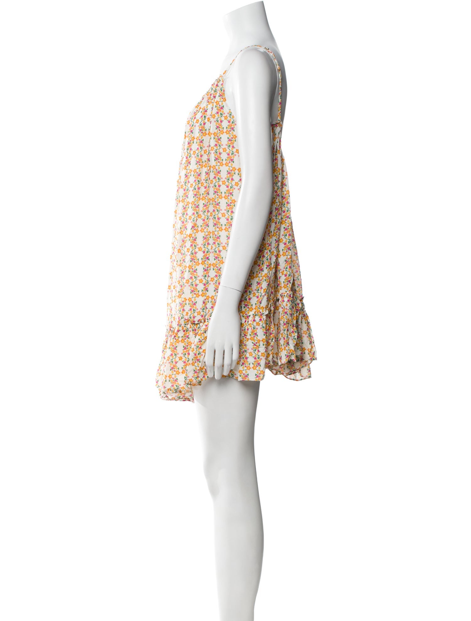 Paloma Blue Floral Print Mini Dress